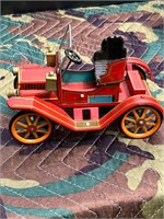 Vintage Tin Litho Toy Car Trade Mark Lever Action