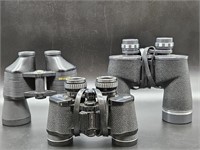 3- Set of Binoculars.  Jason 7X50, Jason 7 X 35 &