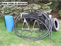PLASTIC PALLETS/ HOSE (THESE ITEMS ARE OFFSITE)