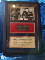 Elvis Presley AUTHENTIC Motorbike cycle tire