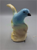 Mid Century Vintage Yellow and Blue Figure