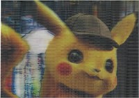 Pokeman Lenticular 3D - 4D Image (15 x 11") - Rea