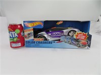 Voiture interactive Hot Wheels, Color Crashers