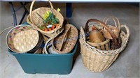 VARIOUS BASKETS - TOTE AND EXTRAS
