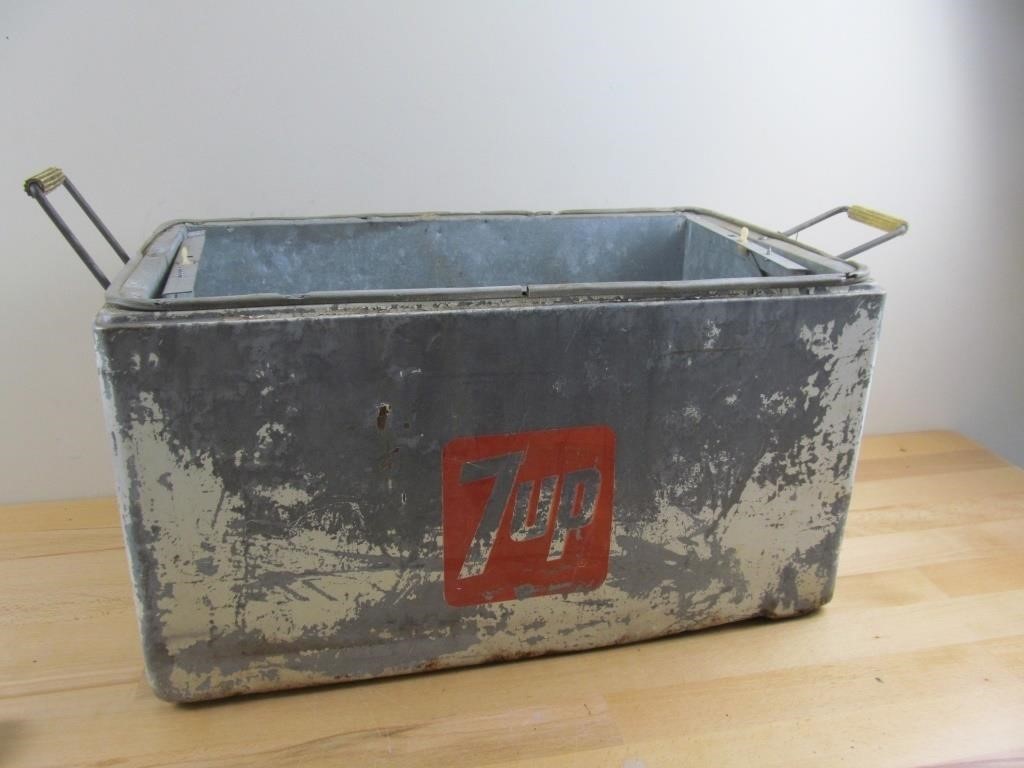 Vintage 7UP Cooler Parts