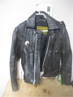 Manteau de cuir Hudson Leather, Gr36 adulte