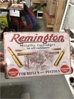 METAL REMINGTON SIGN