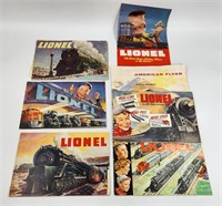 ASSORTMENT OF VINTAGE LIONEL CATALOGS