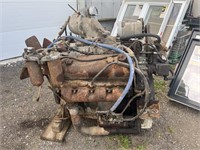 Detroit Diesel motor - runs