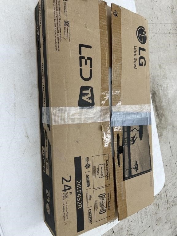 LG 24" LED TV (in box)