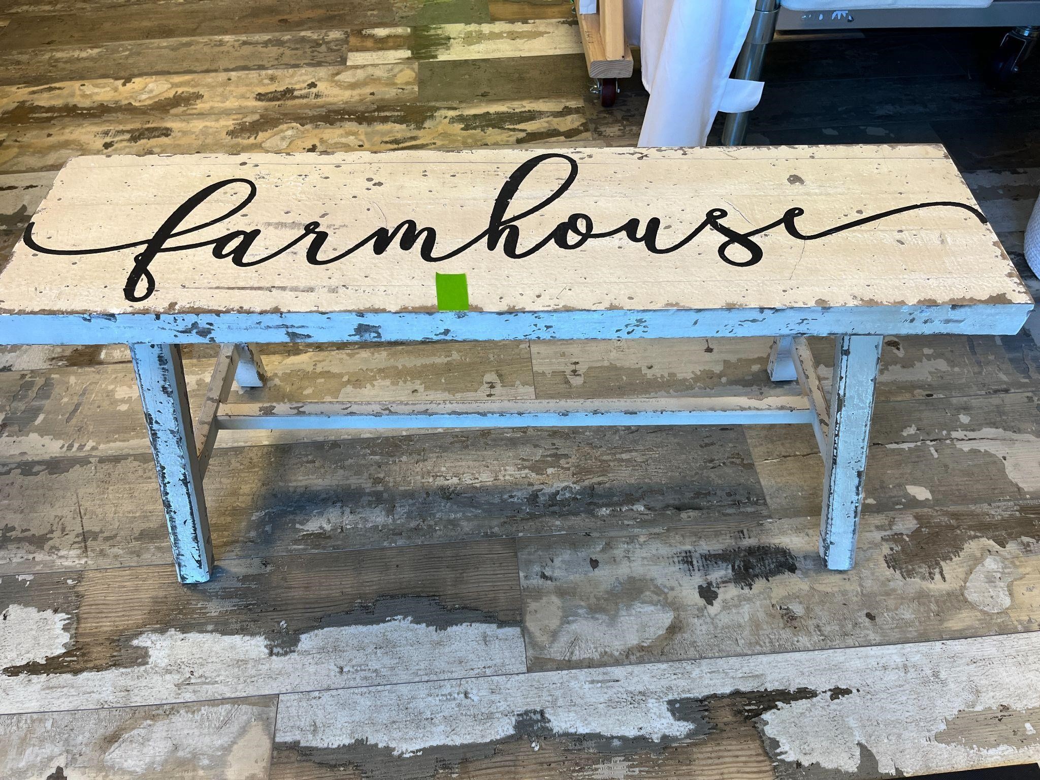 Farmhouse Bench