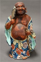 Japanese Kutani Figure of Budai,