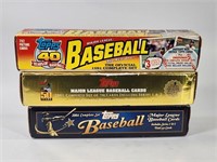 1991, 2001 & 2004 TOPPS BASEBALL CARD SETS