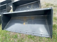 Unused 2024 Skid Steer Track Duty Bucket Attachmet