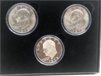 (3) 1978 Eisenhower dollars