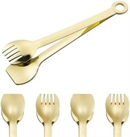 Gold Appetizer Tongs