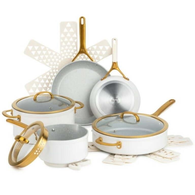 Thyme & Table Non-Stick 12-Piece Cookware Set