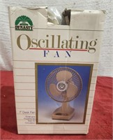 NIB 7" Oscillating Desk Fan