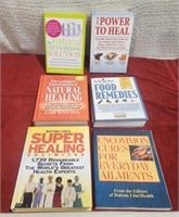 6 Books on Natural Healing and Food Remedies
