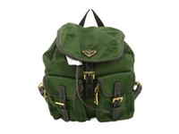 PRADA Army Green Backpack