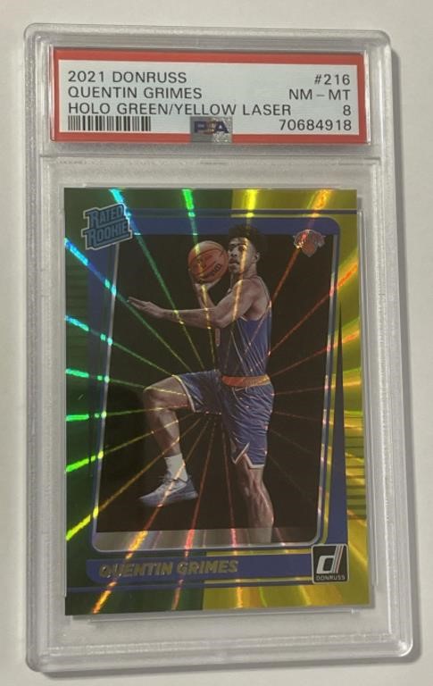 PSA 10's, Gems, Hits, & More Collectible Sports Cards!