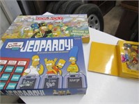 The Simpson's Figures, Jeopardy, Monopoly Games