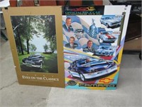 3 Posters, 1993 Eyes of Classics, Camaro, Monte