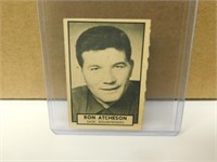 1962 Tops Ron Atcheson #114 CFL Football Card