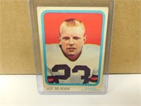 1963 Topps Jack Delveaux #85 CFL Football Card