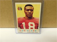1959 Topps Don Clark #57 CFL Football Card