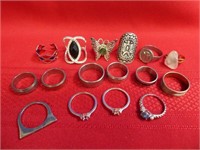 Lot Of Costume Rings