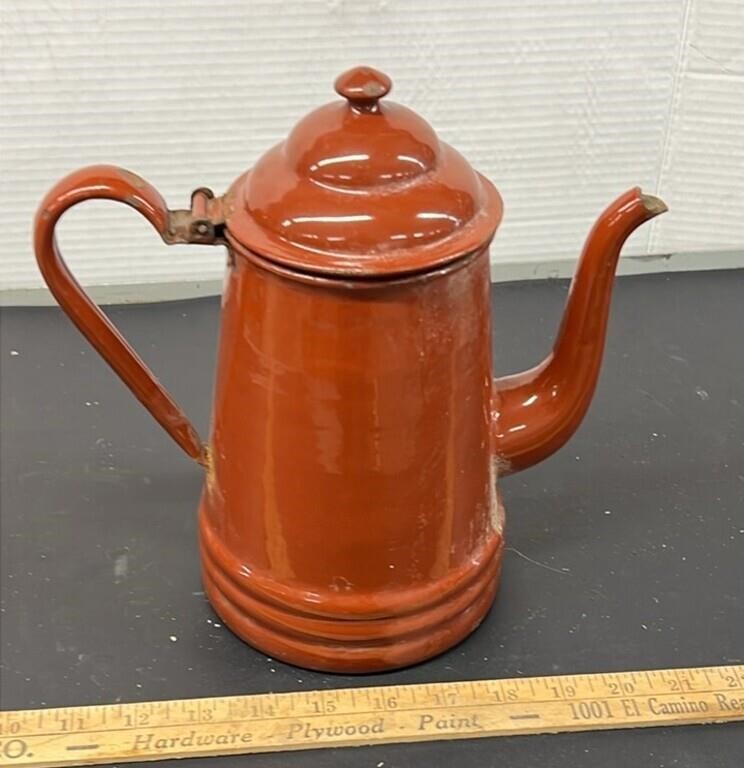 Enamel Coffee Pot