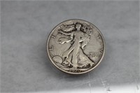 1920 Walking Liberty Half -90% Silver Coin