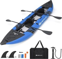 Goplus Inflatable Kayak, 2-Person Kayak Set