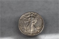 1939-S Walking Liberty Half -90% Silver Coin