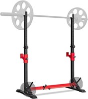 Goplus Adjustable Squat Barbell Rack Stand