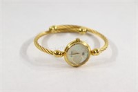 Gucci Gold Plated Mother of Pearl Rope Watch
