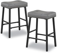 Counter Height Bar Stools Set of 2, 24 Inch