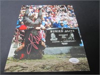 Kane WWE signed 8x10 photo JSA COA