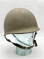 Antique WWII US Helmet with Liner