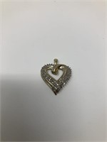 10k Gold and Diamond Charm