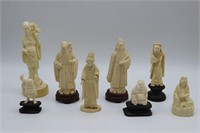 Miniature Buddha & Japanese Figurines