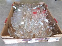 Large Box of Shot Glasses, some Advertising