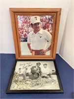 Longhorns Coach Fred Akers Signed Photos