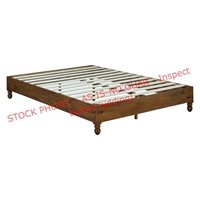 Slatted King Size Wooden Bed Frame