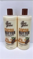 2 Bottles Queen Helene Cocoa Butter Body Lotion