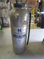 old soda acid fire extinguisher
