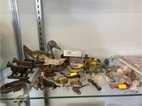 Wade and Cast Metal Figurines, Pocket Knives, etc.