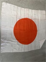 Japanese Silk Peace Flag