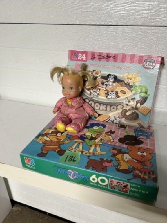 Baby Doll & Puzzles - Littlest Pet Shop 24pc /